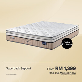 [Online Exclusive] Orthorest SuperBack Support Mattress